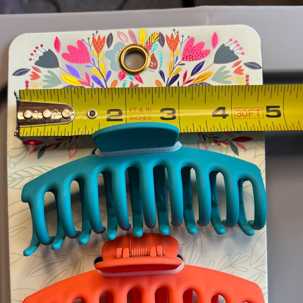 Colorful Hair Jaw Clips Set - Picture 3 of 3